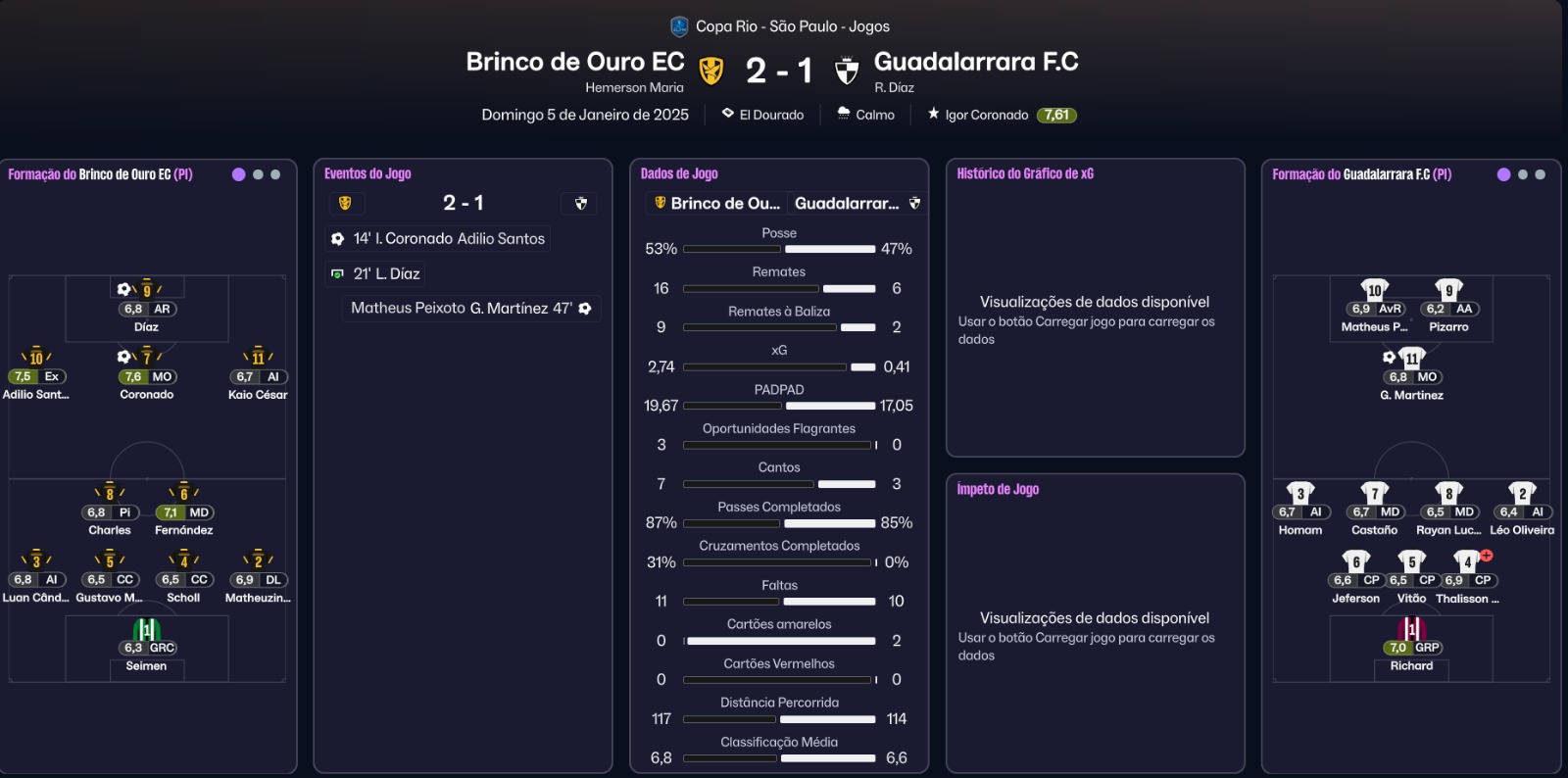 Print da Partida